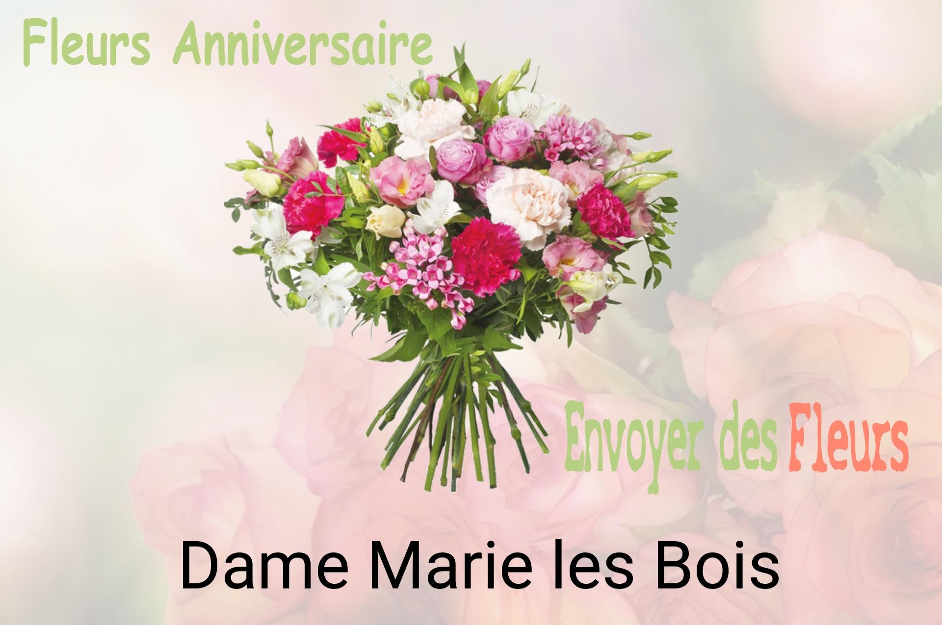 Bouquet de fleurs d’anniversaire livré à Dame-Marie-les-Bois